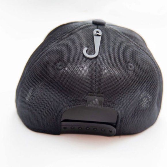 ADIDAS Black Patch Arrival Snap Back Baseball Cap - Picture 6 of 7